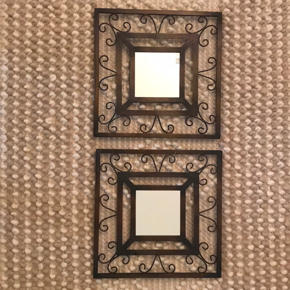 Decorative wall mirrors